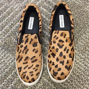 Steve Madden Leopard Eccentric Cow Hide shoes